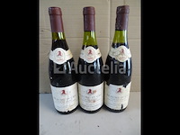 3 flessen beaune 1er cru clos des aigros 1986 - afbeelding 2 van  6