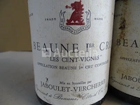 3 flessen beaune 1er cru les cents vignes 1981 - afbeelding 2 van  5
