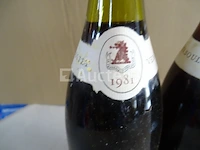 3 flessen beaune 1er cru les cents vignes 1981 - afbeelding 3 van  5