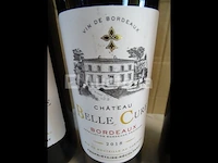 3 flessen bordeaux château belle cure 2018 - afbeelding 2 van  5