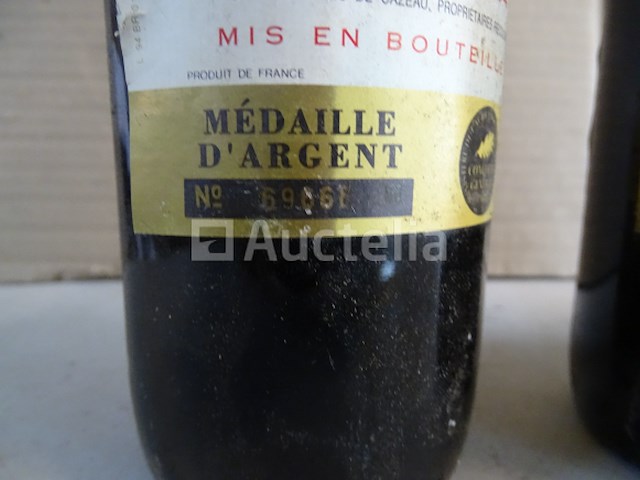3 flessen bordeaux château gazeau 1993-1994 (zie details) - afbeelding 5 van  7