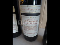 3 flessen bordeaux graves de vayres château la caussade 2010 - afbeelding 4 van  8