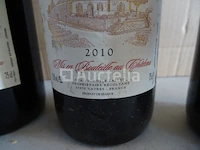 3 flessen bordeaux graves de vayres château la caussade 2010 - afbeelding 7 van  8