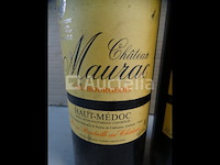 3 flessen bordeaux haut-médoc cru bourgeois château maurac 2005 - afbeelding 1 van  4