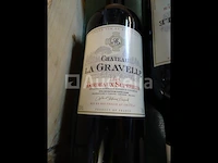 3 flessen bordeaux supérieur château la gravelle 2008 - afbeelding 3 van  6