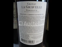 3 flessen bordeaux supérieur château la gravelle 2008 - afbeelding 6 van  6