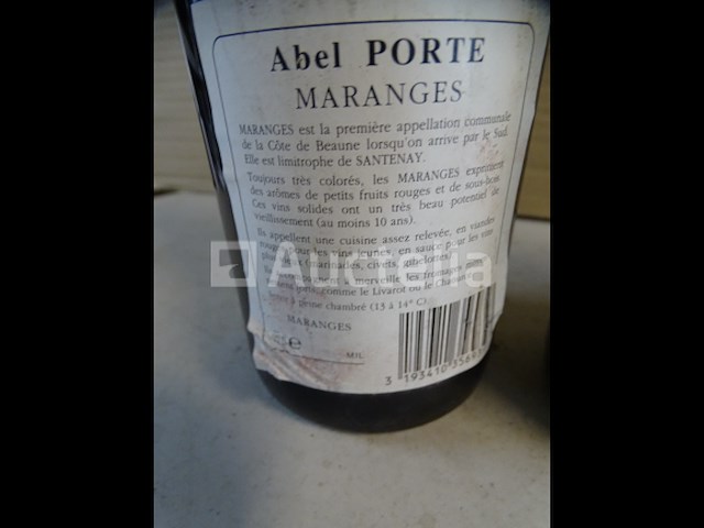 3 flessen bourgogne les maranges abel porte 1993 - afbeelding 5 van  5