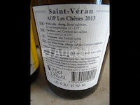 3 flessen bourgogne saint-veran les chênes 2013 - afbeelding 4 van  4