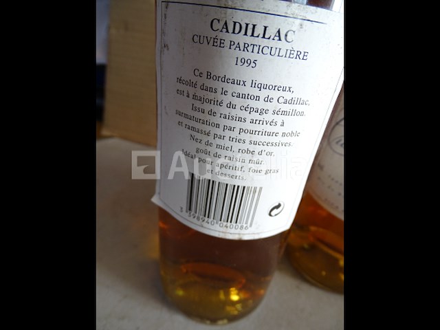 3 flessen cadillac cuvée particulier 1995 - afbeelding 3 van  4