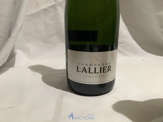 3 flessen champagne lalier - fallet-dark - barancourt - afbeelding 4 van  7