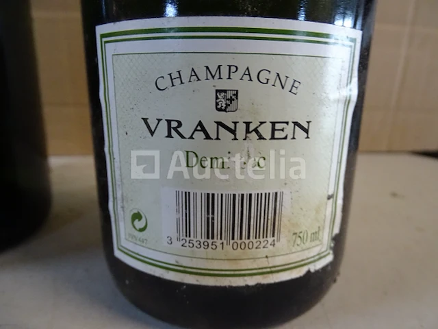 3 flessen champagne (vranken, bernard massart) - afbeelding 5 van  5