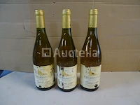3 flessen chardonnay les louvières 2002 - afbeelding 1 van  3