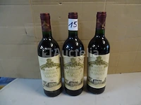 3 flessen château labegorce margaux 1994 - afbeelding 4 van  4