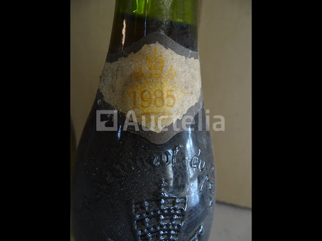 3 flessen château neuf du pape domaine tour saint-michel 1985 - afbeelding 5 van  6
