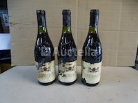 3 flessen châteauneuf-du-pape 1992 - afbeelding 2 van  6