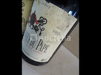 3 flessen châteauneuf-du-pape 1992 - afbeelding 3 van  6