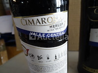 3 flessen cimarossa merlot 2010 - afbeelding 3 van  5