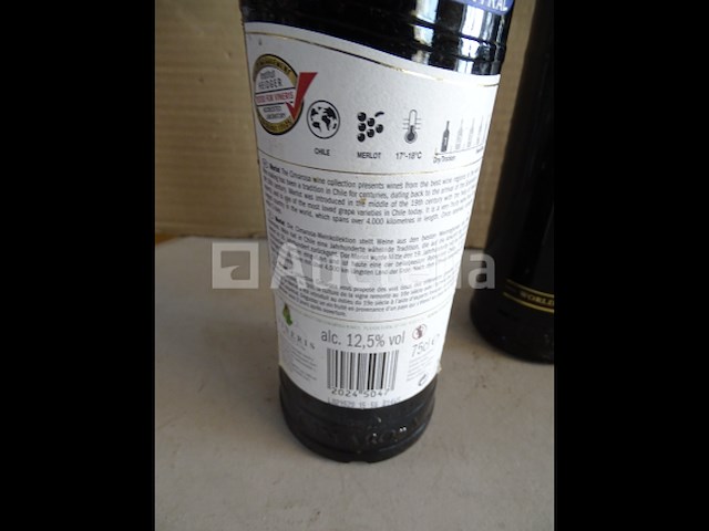 3 flessen cimarossa merlot 2010 - afbeelding 4 van  5