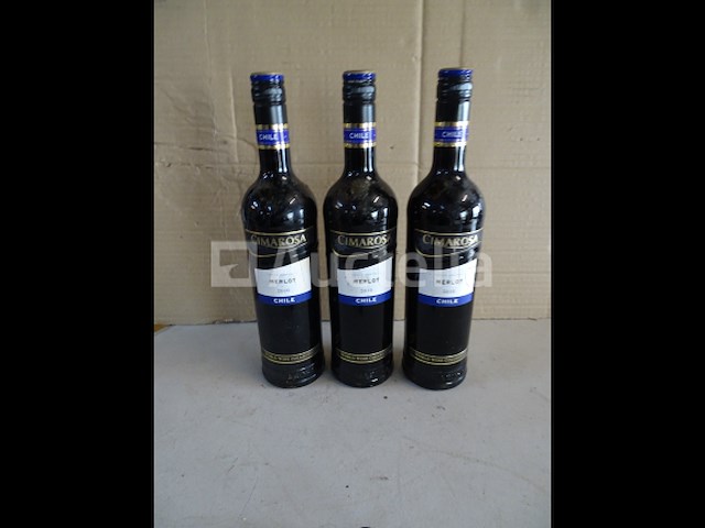 3 flessen cimarossa merlot 2010 - afbeelding 5 van  5