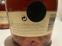 3 flessen cognac courvoisier - afbeelding 3 van  4