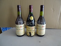3 flessen côte du rhône cuvée st vincent 1985 - afbeelding 1 van  3