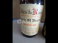 3 flessen côte du rhône cuvée st vincent 1985 - afbeelding 2 van  3