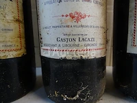 3 flessen côtes de bourg clos du cheval blanc 1985 - afbeelding 5 van  6