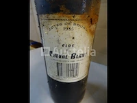 3 flessen côtes de bourg clos du cheval blanc 1985 - afbeelding 6 van  6