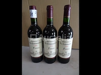 3 flessen fronsac chevaliers de la commanderie 1996 - afbeelding 4 van  5