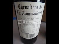 3 flessen fronsac chevaliers de la commanderie 1996 - afbeelding 5 van  5
