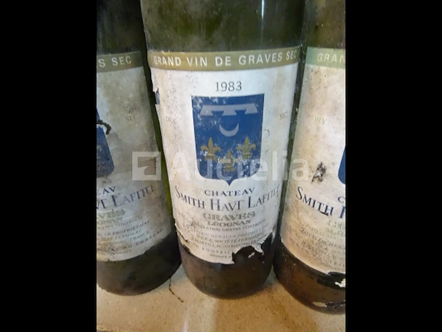 3 flessen graves château smith haut lafitte 1983 - afbeelding 5 van  5