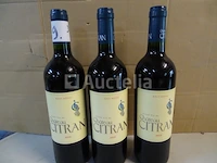 3 flessen haut médoc château citran 2010 - afbeelding 1 van  4