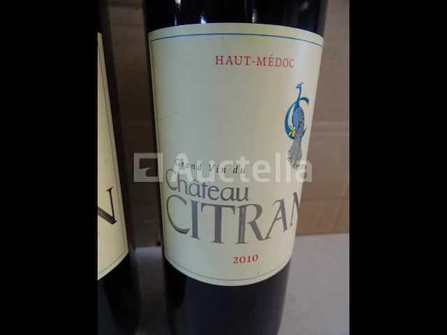 3 flessen haut médoc château citran 2010 - afbeelding 2 van  4