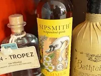 3 flessen herno dry gin 50cl, 1 fles bathtub gin 70cl, 5 flessen sipsmith summer cup 50cl, 2 flessen xo gin saint-tropez 50cl (635,636,637,638) - afbeelding 5 van  6