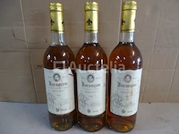 3 flessen jurançon cellier de la reine margaux 1996 - afbeelding 1 van  5