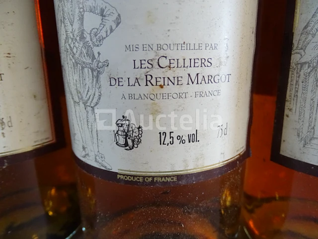 3 flessen jurançon cellier de la reine margaux 1996 - afbeelding 3 van  5