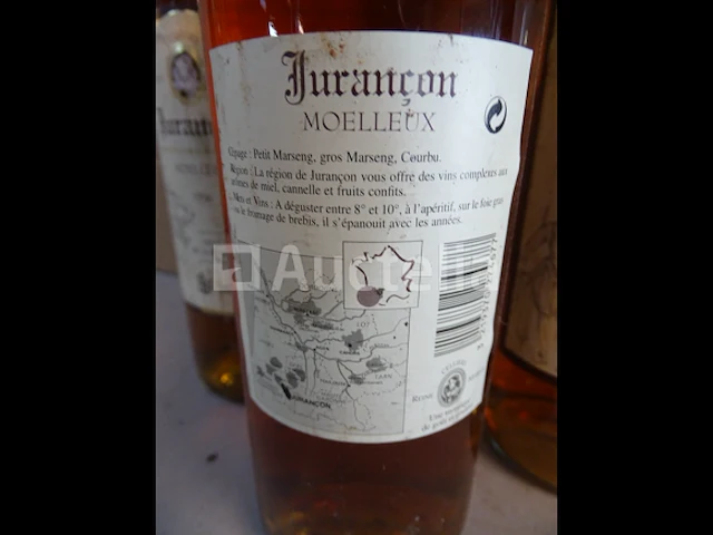 3 flessen jurançon cellier de la reine margaux 1996 - afbeelding 5 van  5