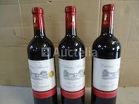 3 flessen lalande de pomerol château altimar 2009 - afbeelding 1 van  8