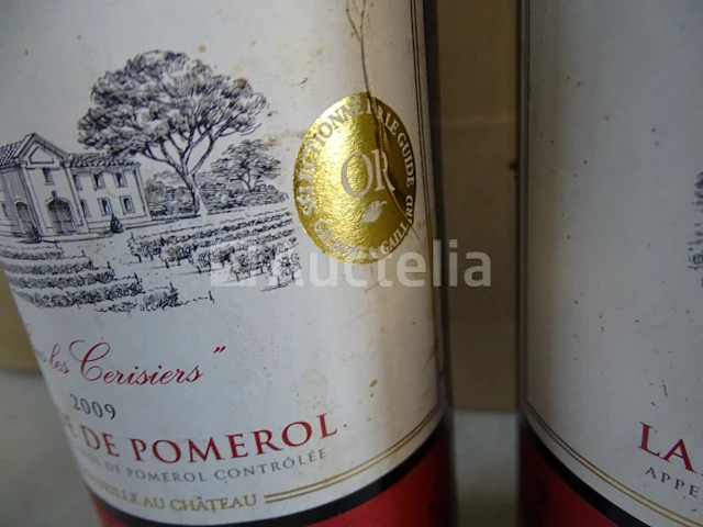 3 flessen lalande de pomerol château altimar 2009 - afbeelding 3 van  8