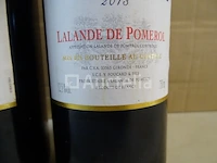 3 flessen lalande de pomerol château des maures 2013 - afbeelding 4 van  5