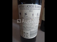 3 flessen lussac saint-emilion château la croix blanchon 2011 - afbeelding 3 van  4