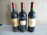 3 flessen madiran château la motte 1999 - afbeelding 1 van  4