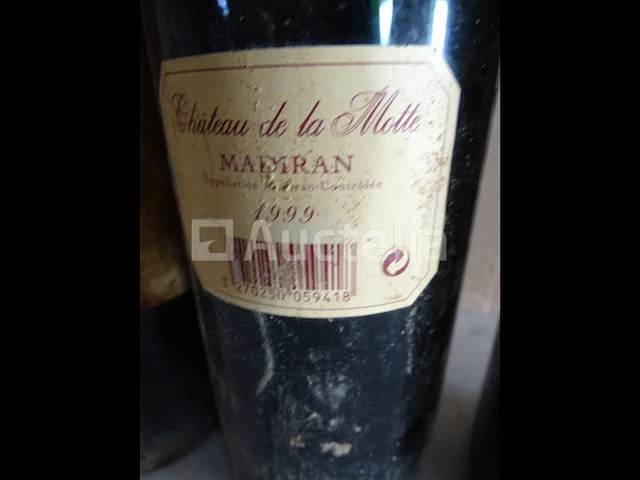 3 flessen madiran château la motte 1999 - afbeelding 2 van  4