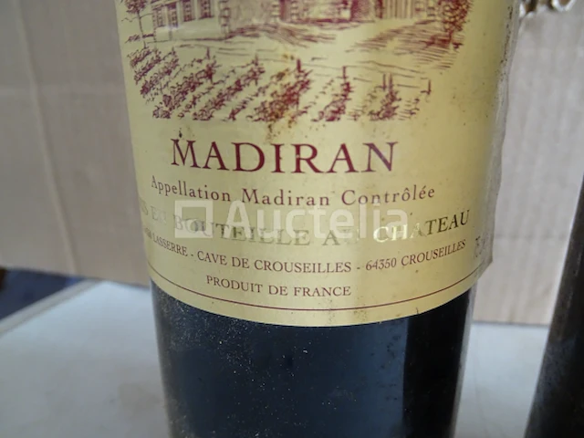 3 flessen madiran château la motte 1999 - afbeelding 4 van  4