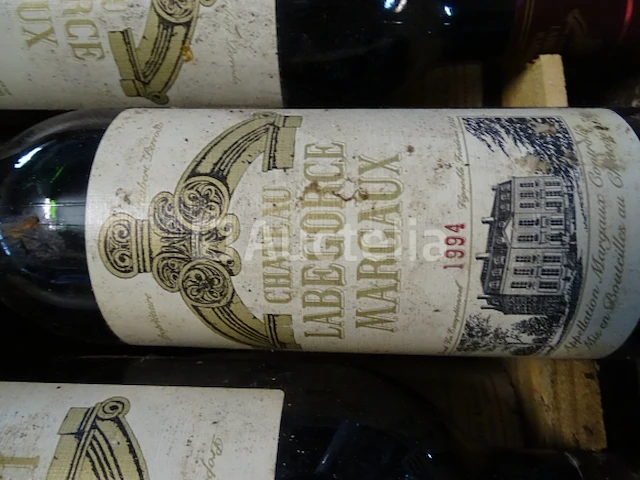 3 flessen margaux château labegorce 1994 - afbeelding 2 van  5