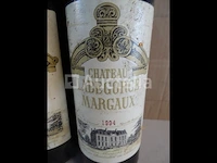 3 flessen margaux château labegorce 1994 - afbeelding 4 van  5