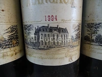 3 flessen margaux château labegorce 1994 - afbeelding 5 van  5