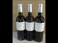 3 flessen médoc cru bourgeois château chantemerle 2012 - afbeelding 4 van  6