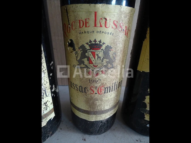 3 flessen roc de lussac saint-emilion 1997 - afbeelding 3 van  4