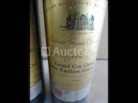3 flessen saint-emilion grand barrail grand cru classé 1990 - afbeelding 2 van  3